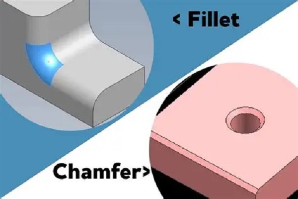 ¿Chaflán vs. Redondeo: ¿Cuáles son las Diferencias y Cuándo Usar Cada Uno?